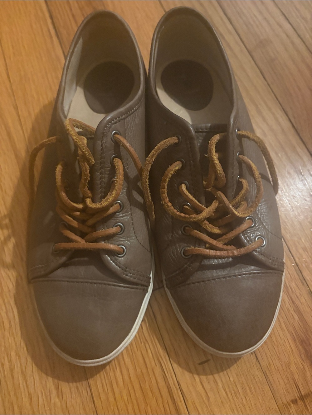 Women’s Frye leather sneakers